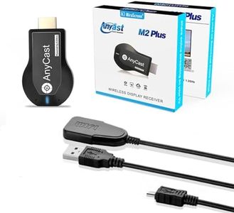 Wireless Display Adapter, 4K 1080P HDMI WiFi Mobile Screen Mirroring Receiver Dongle for i-Phone Mac i-OS Android to TV Projector Support Miracast Airplay DLNA