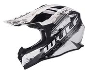 Wulfsport Off Road Pro Motocross Helmet Adult Motorcycle Motorbike Helmets White L (59-60cm)