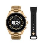 Michael Kors Men's or Women's Gen 6 44mm Touchscreen Smart Watch with Alexa Built-In, Fitness Tracker, Sleep Tracker, GPS, Music Control, Smartphone Notifications (Model: MKT5138V)