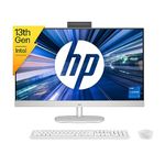 HP All-in-One PC 13th Gen Intel Core i7 27" (68.6cm) FHD 16GB RAM, 1TB SSD, Intel UMA Graphics, 710 White Wireless Keyboard and Mouse Combo (Windows 11 Home, MSO 21, Shell White, 6.72 Kg) 27-cr0403in