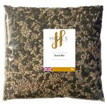 Hides Fine Foods - Premium Seed Mix - Pumpkin, Sunflower, Linseed & Poppy Seed 1kg - GMO Free - Suitable for Vegetarians - Cooking - Roasting - Trail Mix - Seed Butter - Baking