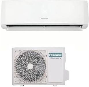 Climatiseur Hisense Halo+ 9 000 BTU R32 CBYR094RG ATyr094RW, 19 dB(A), évaporateur antibactérien, filtre à charbon, anti-moisissure, autonettoyant (intérieur), écran LED, Wi-Fi, A++A+ (9 000 BTU)