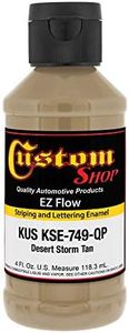 Custom Shop KSE749-QP Desert Storm Tan - EZ Flow Pinstripe & Lettering Enamel Paint - 4 Ounce