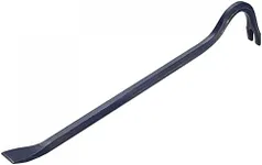 uxcell 20 Inch Wrecking Bar Sleever Bar Steel Hexagonal Pry Bar Angled Chisel End Wide Claw