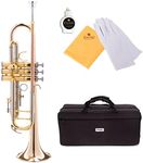 Mendini MTT-30GB Lacquered Intermediate B Flat Trumpet