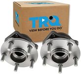 TRQ Front Wheel Hub Bearings Assembly Set Compatible with 2016-2023 Subaru Crosstrek 2014-2018 Forester 2014-2021 Impreza 2014-2015 XV Crosstrek