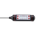 Dr. Care Digital Food Thermometer With Instand Read, High Accuracy & Hold Key TP101 Kitchen Thermometer (Black)