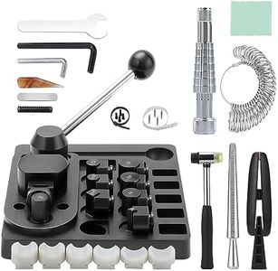 11 in 1 Ring Bender Tool for Spoon Rings Heavy Duty, with Ring Stretcher
