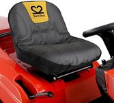 Riding Lawn Mower Seat Cover, Heavy Duty 600D Polyester Oxford Tractor Seat Cover with Padded Cushion Surface, Durable Waterproof Seat Cover Fits Craftsman,Cub Cadet,Kubota Lawn Mower Tractor