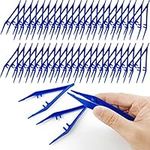 GXXMEI 50PCS 5inch Plastic Tweezers