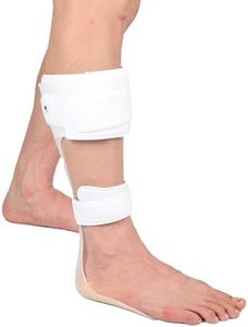 Orthomen AFO Drop Foot Brace - Patented Dual-Strap Half Sole Design Medical Ankle Support for Stroke, MS, Foot Drop & Nerve Damage. Fits INSIDE Shoes, M-Right