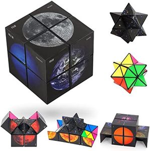 Gifts for 6-7-8-9-10 Year Old Boys Girls Fidget Cube-Games for Kids Girls Age 6-13 Magic-Cube Novelty Toys for 7-14 Year Old Teen Boys Christmas Stress Relief Travel Game for Kid Adults