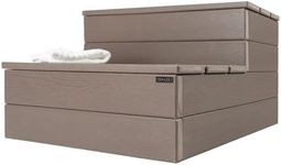 DENKOE Hot Tub Steps - Wood Looking