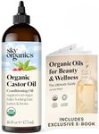 Sky Organics Organic Castor Oil, 10