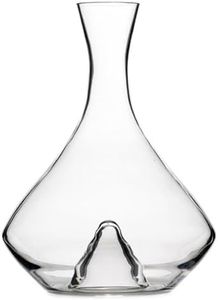 Stölzle Lausitz Red Wine Decanter (FIRE). Aerates Red Wine. Bar Decorations for the Home Bar Set (25.25 Fl oz). Durable Glass Wine Decanters and Wine Accessories - Genuine Stölzle Wine Gift