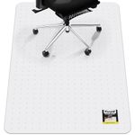 Kuyal Office Chair Mat for Carpet, 91x121 cm (36" x 48") Clear Heavy Duty Computer Chair Mat, Under Desk Protector Carpeted Floors Mat, Easy Chair Movement,Ship Flat