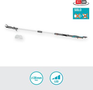 Gardena Cordless Telescopic Tree Pruner – Adjustable Pole Saw
