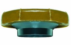 Fluidmaster 7516 Fluid Master Wax Ring with Polyethylene Flange, for Use with 3 in, 4 in Waste Lines