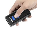 Alacrity 1D Laser Bluetooth Barcode Scanner,3in1 Bluetooth 2.4G Wireless USB Wired Portable Mini Handheld Bar Code Reader,with Vibration Function,for Windows,Android,iOS,Mac