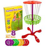 K-Roo Sports SOUT-301 Little Flyers Family Disc Golf with 8 Mini Discs