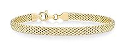Miabella 18K Gold Over Sterling Sil
