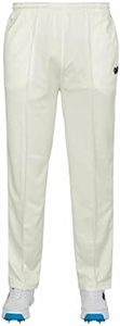 GM 7130 Cricket Trouser Size-X-Large (White/Navy)