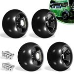 AM125172 Gauge Wheel Kit fit for John Deere 48" 54" 60" 72" Deck Tractor Mower Deck Wheel Kit 4PACK Replace for AM124706 210-300