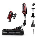 Rowenta X-Force Flex 12.6 Cordless Stick Vacuum 2.6 Pounds 45 Min Run Time 150 Air Watts Hardwood, Tile, Lightweight, HEPA Filter, Great for Pets, Wall Mount Docking Station