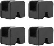 8MILELAKE Jack Pad Adapter for Jack Stand 2-3 Ton Universal Rubber Slotted Frame Rail Pinch welds Protector Set (4 Pack)