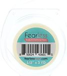 Fearless Tape - Womens Double Sided Fabric Tape for Clothing and Body, Clothes Tape, Transparent Clear Color for All Skin Shades, ½'' x 3 Yard Roll, Clear, One size