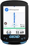 GEOID CC600 Color Screen Bike/Cycling Computer Wireless - Route Navigation with Re-Route Planing, WiFi & Bluetooth, Fast 5s GPS Positioning, Free Indoor Training