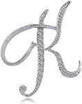 ETHOON Letter Brooch Pins Initial R