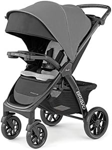 Chicco Bravo LE ClearTex Quick-Fold Stroller - Pewter | Grey