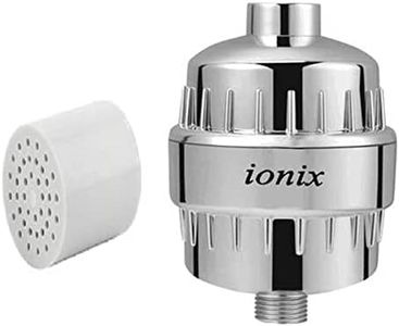 IONIX Tap flter with extra cartrdige | Water Softener for Bathroom (1 Year Warranty) Shower Filter, Water Softener, Hard Water Softener, Shower filter for hard water, Tap Water filter