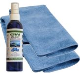 GW Deluxe Magic Screen Cleaner Kit for Samsung, LG, Sony, Ultra HD 4k HDR OLED TV, Laptop and iPad Screens with 2 Microfiber Cloths and Larger Spray Bottle