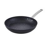 Tower T800029 Trustone Induction Frying Pan, Non Stick, Easy to Clean, Dishwasher Safe, Violet Black, 28 cm