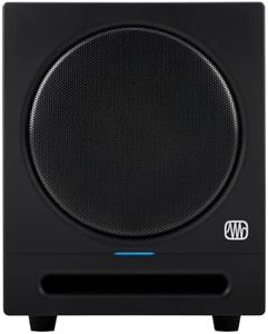 PreSonus Eris Sub 8BT — 8-inch Active Studio Subwoofer with Bluetooth for Multimedia, Gaming, Studio-Quality Music Production