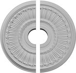 Ekena Millwork CM16ML2 Melonie Ceiling Medallion, 16" OD x 3 5/8" ID x 3/4" P, Factory Primed