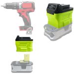 for Ryobi for Milwaukee Battery Adapter Converter,Replacement for Milwaukee 18V Battery,Cordless Power Tool Adaptor