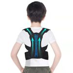 Posture Corrector for Kids, Upper Back Posture Brace for Teenagers Under Clothes Spinal Support to Improve Slouch, Prevent Humpback, Relieve Back Pain