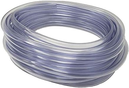 Rollerflex Food Grade Crystal Clear Vinyl Tubing, 5/16-Inch ID x 7/16-Inch OD, 50-FT