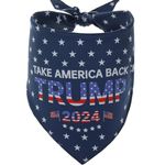 Trump Dog Bandana 2024