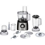 Bosch MultiTalent 3 MCM3501MGB Compact 800 W Food Processor - Black & Stainless Steel