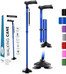 Walking Cane for Men & Women (Blue)