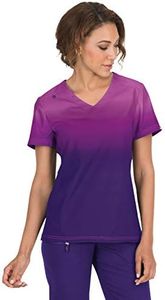 KOI lite 370PR Women's Reform Top (Mulberry/Grape, Small)