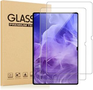 avakot-2 Pack Screen Protector for Samsung Galaxy Tab S9 Ultra Tempered Glass 14.6 Inch 2023 | Anti-Scratch Screen Protector for Galaxy Tab S8 Ultra | Touch Sensitive Tempered Film for SM-X900/X906