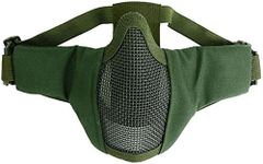 SHENKEL Half Face Protect Mesh Mask Face Guard OD mask-013od