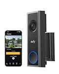 eufy Security Video Doorbell Camera Wireless C31, 2K FHD, Dual Power Options, Live Video Call, Easy Installation, Quick-Release Battery, 24/7 Recording, HomeBase S380 Compatible, No Monthly Fee