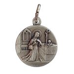 Saint Rita from Cascia Silver Medal - The Patron Saints Medals