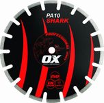 OX Tools 14" Asphalt Diamond Blade | 1-20mm Bore